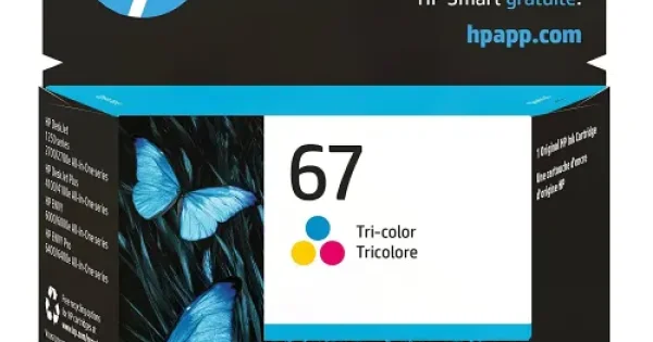 HP 67 Tri-color Original Ink Cartridge