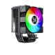 Redragon CC-1014 ARGB Black Air CPU Cooler with Temperature Display