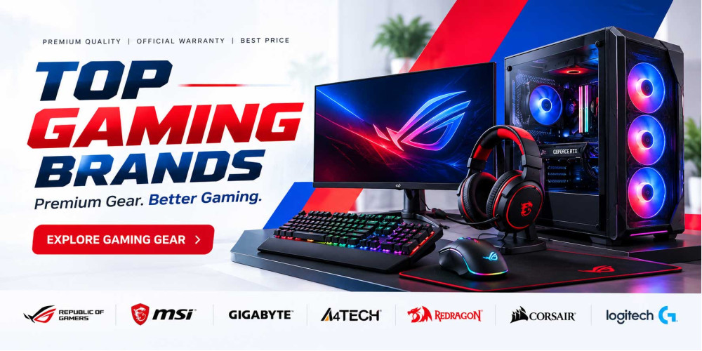 Top Gaming Brands and Gaming Accessories in Bangladesh