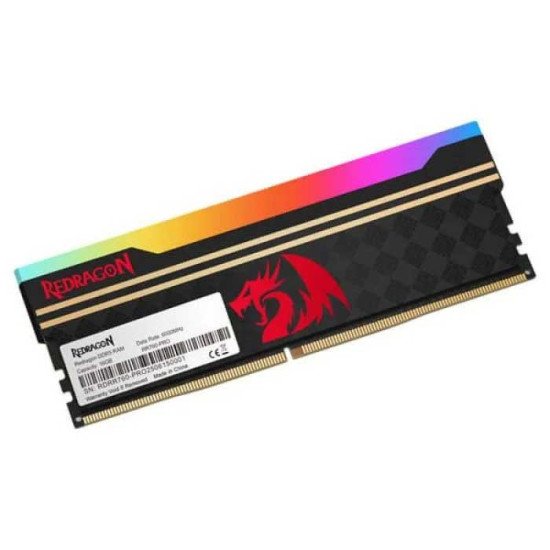 Redragon RR-760-PRO 16GB DDR5 6000MHz U-DIMM RGB Desktop RAM With Heatshink