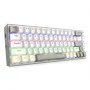Redragon K705 White Gray PRO Tri-Mode rainbow mechanical gaming keyboard