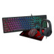 Redragon S107P-BA 4 in 1 Gaming combo