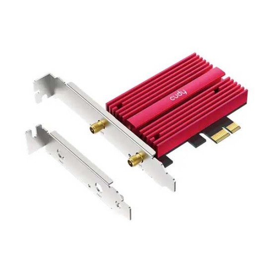 CUDY WE9300S Tri-Band BE9300 Wi-Fi 7 PCIe & Bluetooth 5.4 Adapter