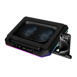 Gamdias AETHER P1 RGB Laptop Cooler With Phone Stand