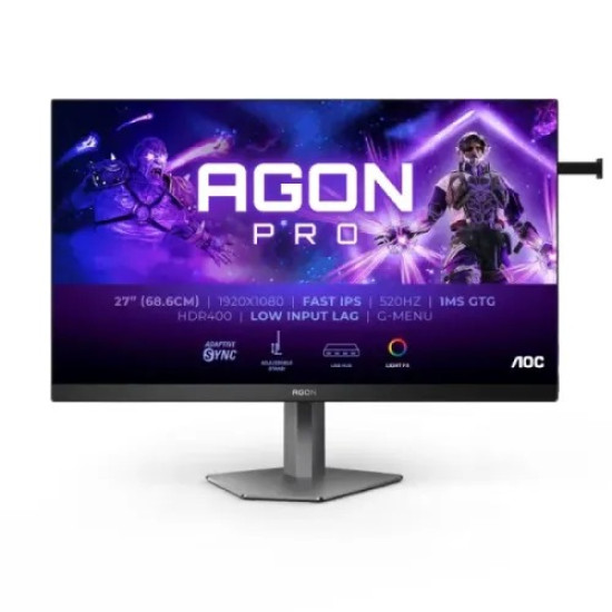 AOC AGON PRO AG276FK 27" 520Hz FHD Fast IPS Gaming Monitor AOC AGON PRO AG276FK 27" 520Hz FHD Fast IPS Gaming Monitor