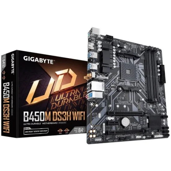 GIGABYTE B450M K AMD AM4 Micro ATX Motherboard Price In Bangladesh - Foto 2