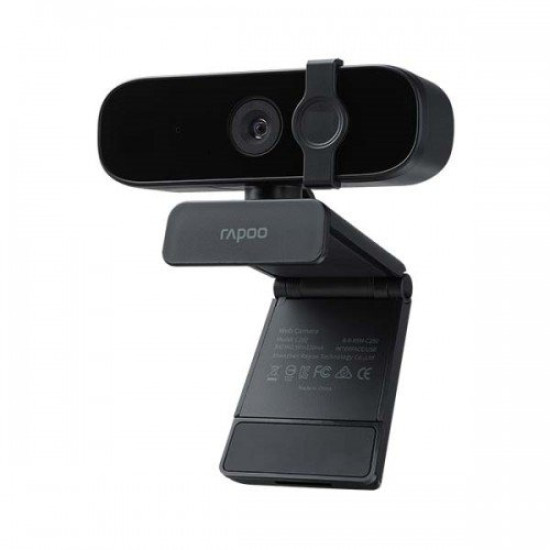Rapoo C280 2K QHD USB Webcam with Built-in Microphone & Privacy Cover