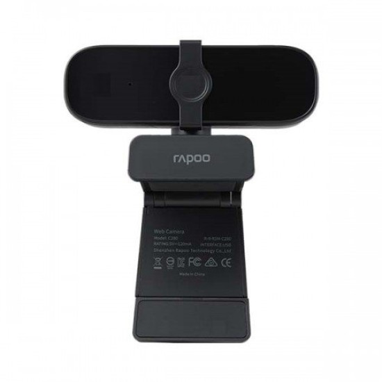 Rapoo C280 2K QHD USB Webcam with Built-in Microphone & Privacy Cover