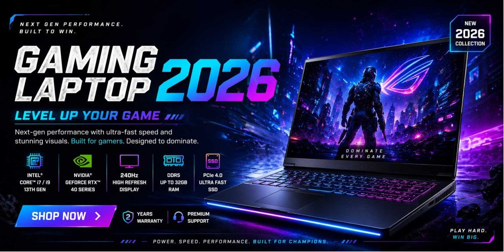 gaming laptop 2026 RTX 40 series high performance laptop in Bangladesh