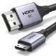 Ugreen HD163 2 Meter Mini HDMI to HDMI 8K Cable #15515