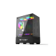 T-Wolf Ice Cooler X5 ARGB M-ATX Mid Tower Gaming Casing