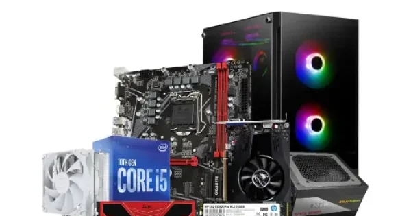Intel 10th Gen Core i5-10400F Gaming Desktop PC