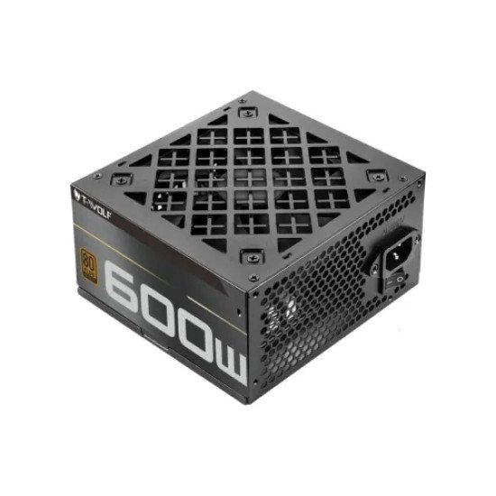 T-Wolf Krypton-K600 80 Plus Bronze ATX 600W Power Supply