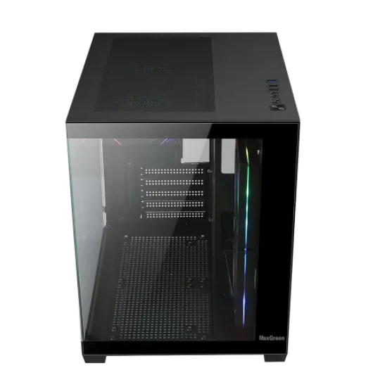 MaxGreen DarkWave F5 Mid-Tower M-ATX Gaming Case