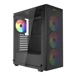 MaxGreen PS195-15 Mid-Tower ATX Gaming Casing With 4x ARGB Fan