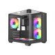 MaxGreen S275-33 Mid-Tower M-ATX Casing With 3x MaxGreen M59 ARGB Fan