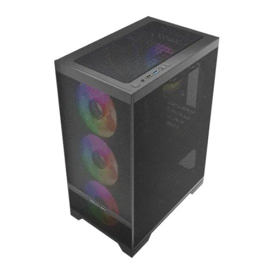 MaxGreen Mesh Pro A10 M-ATX Mid-Tower Gaming Casing