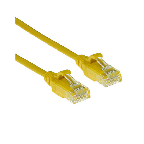 R&M R196107 Cat6 U/UTP LSZH YL Yellow Patch Cord
