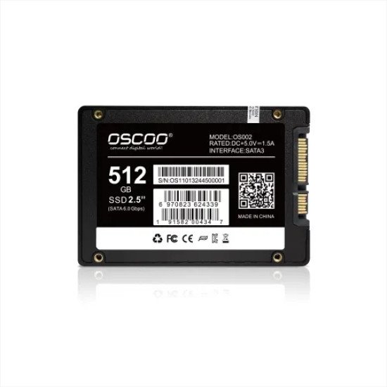 OSCOO OS002 512GB BLACK SATA SSD
