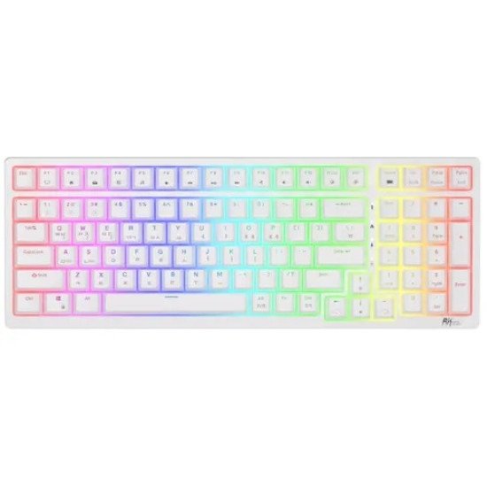 Royal Kludge RK98 RGB Hot-Swappable Tri-Mode Red Switch Wireless Mechanical Keyboard