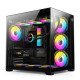 T-Wolf City Ranger X7 ARGB Mid-Tower ATX Gaming Casing – Stylish RGB PC Case