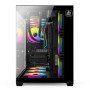 T-Wolf City Ranger X7 ARGB Mid-Tower ATX Gaming Casing – Stylish RGB PC Case