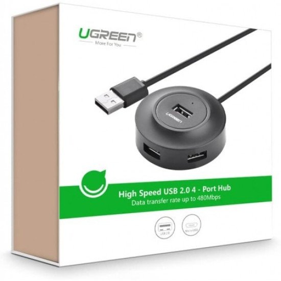 UGREEN USB 2.0 4 Ports 50cm Hub #20277
